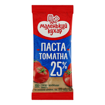 Паста Маленький кухар томатна 50г