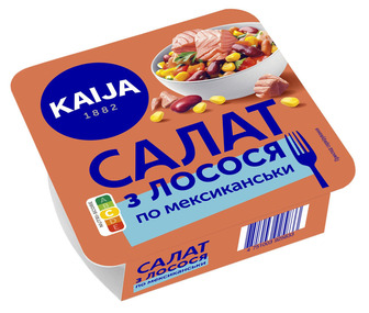 Салат Kaija з лосося по мексиканськи 160г