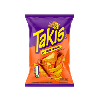 Чипси "TAKIS INTENSE NACHO" зі смак. сиру та смаж.кукурудзи 100г