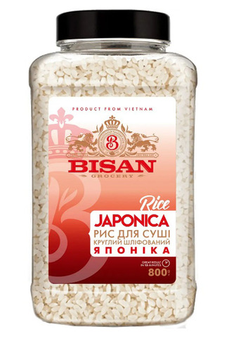Рис Bisan Японіка (для суші) 800г