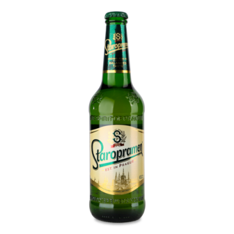 Пиво світле ТМ Staropramen, 0,45л