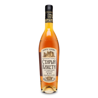 Бренді 3* ТМ Старий Кахеті, 0,5л