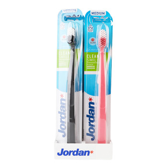 Зубна щітка Jordan Clean Smile Середня жорсткість (7046110070130)