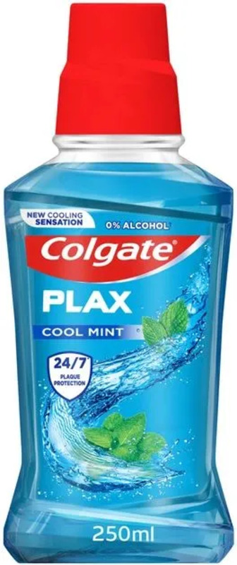 Ополіскувач для порожнини рота антибактеріальний Colgate Plax Освіжаюча м'ята 250 мл
