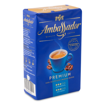 Кава мелена "Premium" ТМ Ambassador, 225г