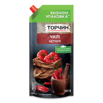 Кетчуп "Чилі" ТМ Торчин, 380г