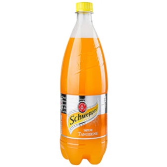 Напій Schweppes Tangerine п/пл 1л
