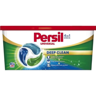 Засіб Persil Discs Deep Clean Universal 4in1 капсули для прання 28x16,5г