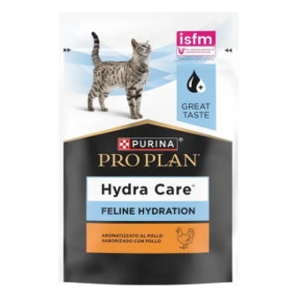 Додатковий корм ProPlan Hydra Care з куркою для збільшення споживання рідини для дорослих котів 75г