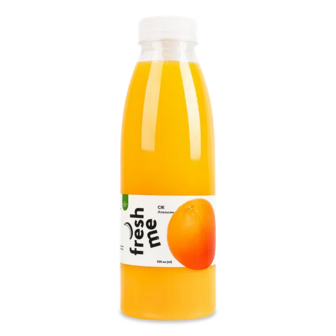 Сік апельсиновий Fresh me прямого віджиму пастеризований (500мл)