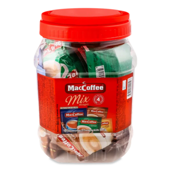 Напій кавовий Mac Coffee Mix 3в1 розчинний (48*18г)