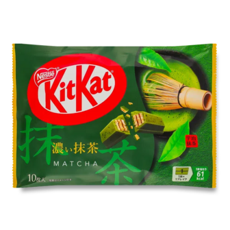 Батончик Kit Kat вафельний з зеленим чаєм матча у шоколаді (113г)