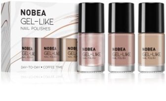 Day-to-Day 3-Piece Gel-like Nail Polish set