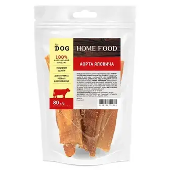Ласощі для собак Home Food 80 г - аорта яловича