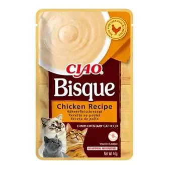 Ласощі для котів Inaba Ciao Bisque 40 г - курка