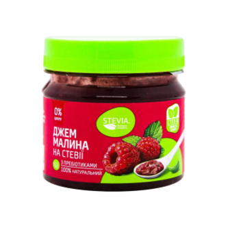 Джем Stevia Малина без цукру 180г
