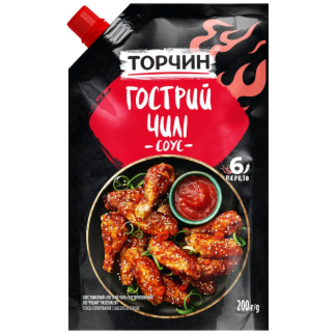Соус Торчин Чилі п’ять перців д/п 200г