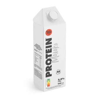 Молоко ультрапастеризоване Feels good Protein 2% (950г)