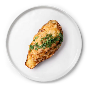 Запечені баклажани з м'ясом (100г)
