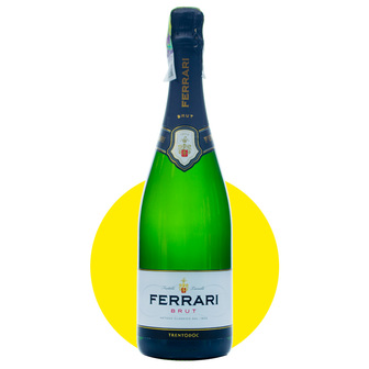 Вино ігристе "Ferrari" біле брют 0,75л 12,5%