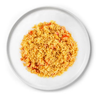 Кускус з овочами у соєвому соусі (160г)
