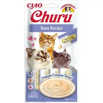 Ласощі для котів Inaba Churu 4 шт х 14 г - тунець