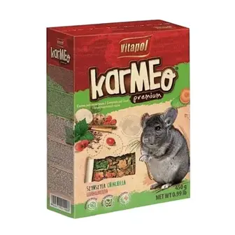 Корм для шиншил Vitapol Karmeo Premium 450 г - асорті
