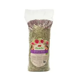 Сіно для гризунів Vitapol Vita Herbal 800 г - пелюстки троянд