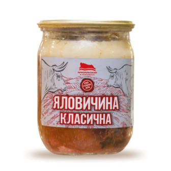 Яловичина Тернопільський МК класична скл/б 500г