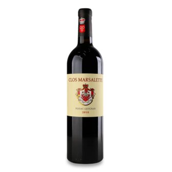 Вино Clos Marsalette червоне 2018 (0,75л)