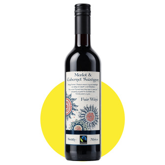 Вино "Fairtrade Merlot-Cabernet Sauvignon" червоне сухе 0,75л 13%