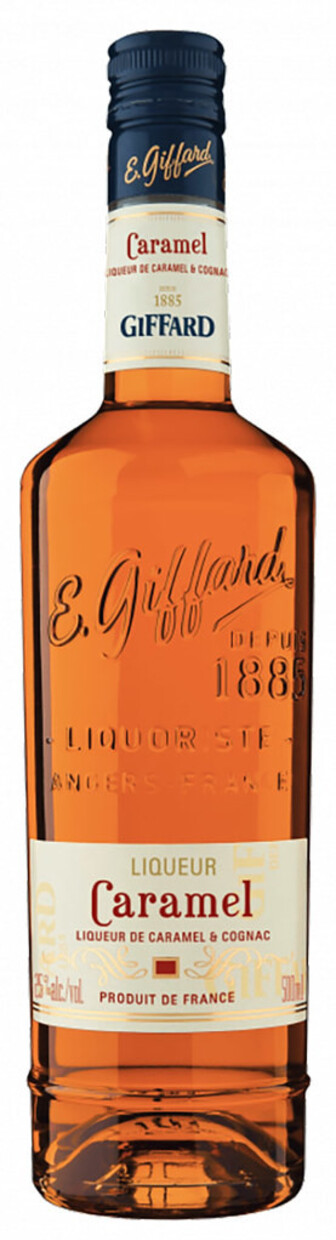 Лікер Giffard & Cie Cognac & Caramel 25% 0,5 л