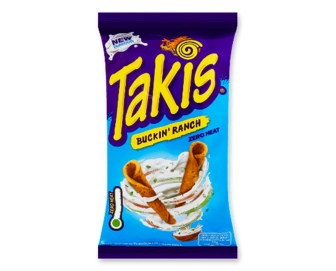 Чипси Takis Buckin ranch смак сметани (100г)