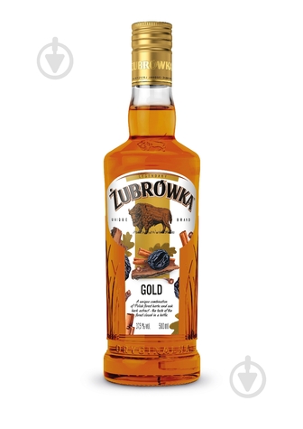 Настоянка Zubrowka Zlota 37.5% 0,5 л