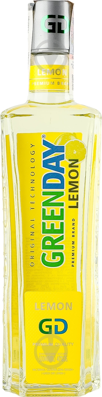 Настоянка Green Day Лимон 0,5 л