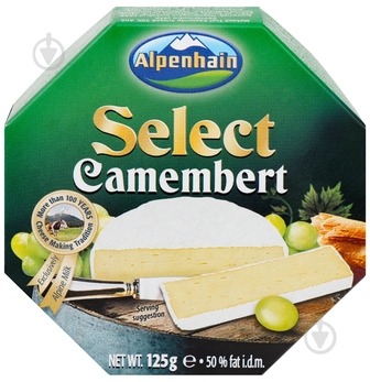 Сир Alpenhain Камамбер Селект 50% 125г