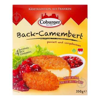Сир Coburger для запікання з журавлинним соусом 350 г
