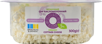 Сир Organic Milk кисломолочний 5% органічний безлактозний 300г
