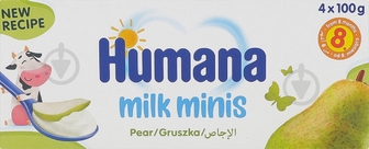Кисломолочний продукт Humana з грушею для дітей від 8-ми місяців 400 г