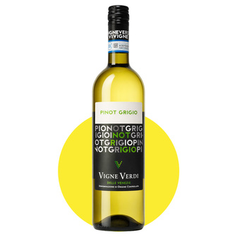 Вино "Vigne Verdi Pinot Grigio" біле сухе 0,75л 12%