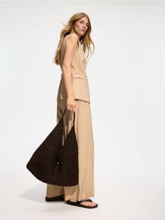 Плетена сумка handmade