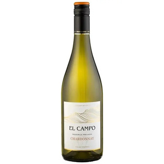 Вино El Campo Chardonnay біле сухе 13% 0.75 л
