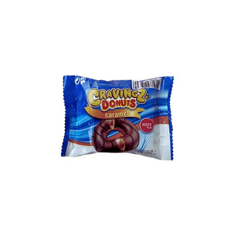Кекс Cravingz Donuts з карамельною начинкою 40 г (8719189419399)