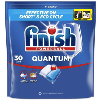 Капсули для посудомийних машин Finish Quantum 30 шт (5908252021055)