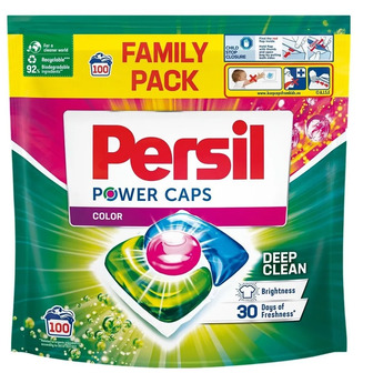 Капсули для прання Persil Power Caps Color Deep Clean 100 циклів прання (9000101859379)