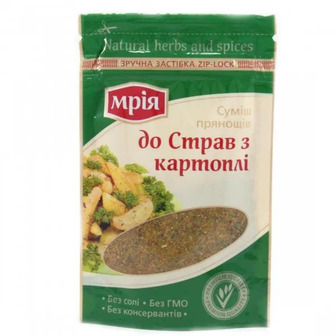 Суміш прянощів Мрія до страв з картоплі 12 г (4820154830447)