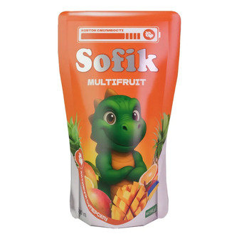 Напій соковий Sofik Multifruit зі смаком манго 200 мл (4820283600188)