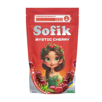 Напій соковий Sofik Mystic Cherry зі смаком вишні 200 мл (4820283600140)