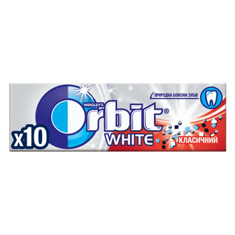 Жувальна гумка Orbit White Класичний, 14 г