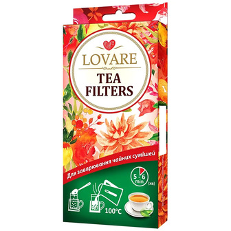Фільтр–пакети Lovare Tea Filters  для чаю 50 шт (4820097815693)